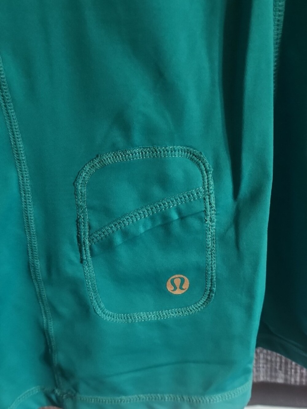 lululemon athletica Teal and Charcoal Tank Top - Picture 3 of 5